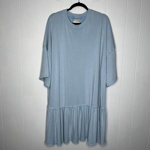 American Eagle Women’s AhhMazingly Soft Terry Sweater Tunic Short Sleeve XXL